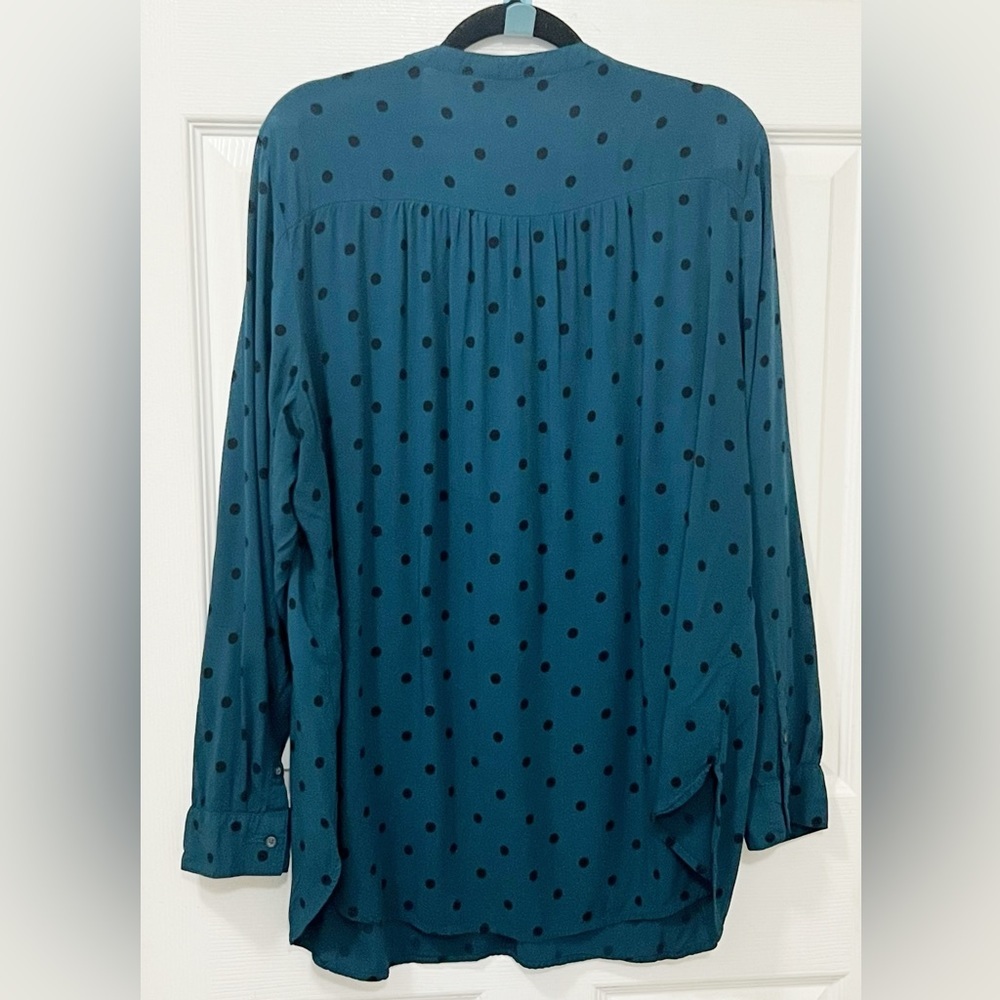 Old Navy Polka Dot The Tunic Shirt Size X-Large - Picture 3 of 4
